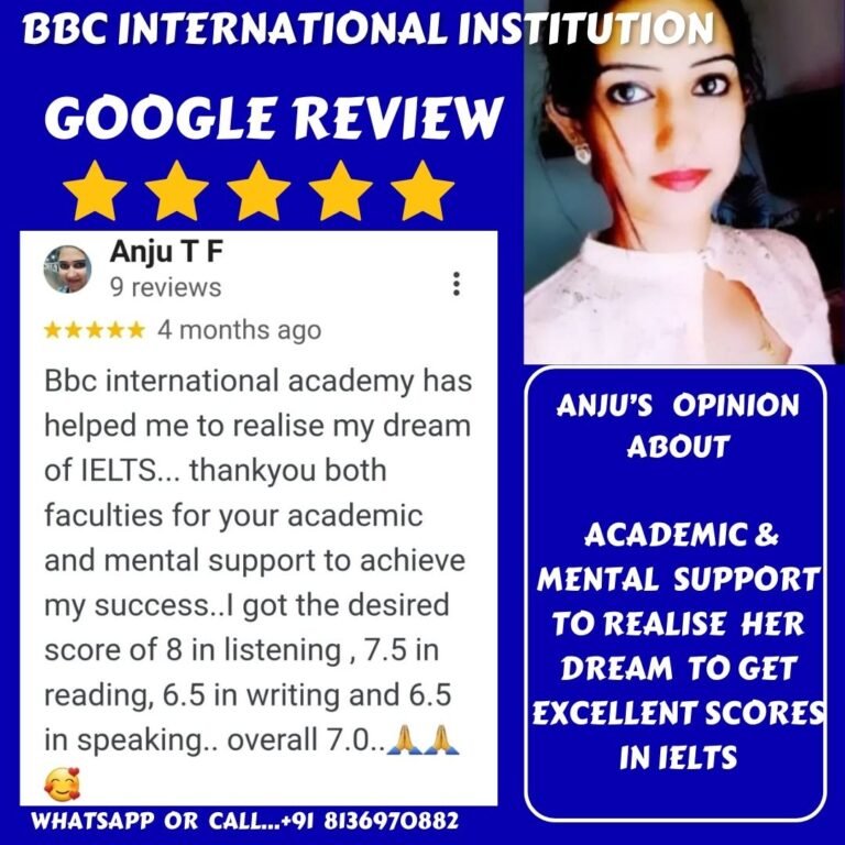 Google review anju