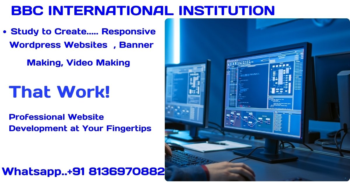 Editted website development banner