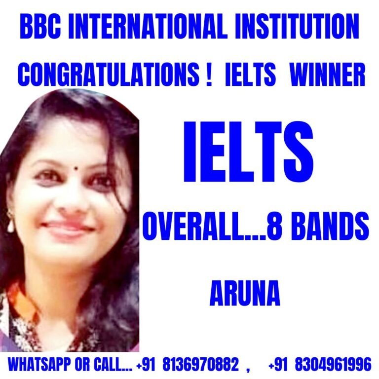 White testimonial aruna ielts latest